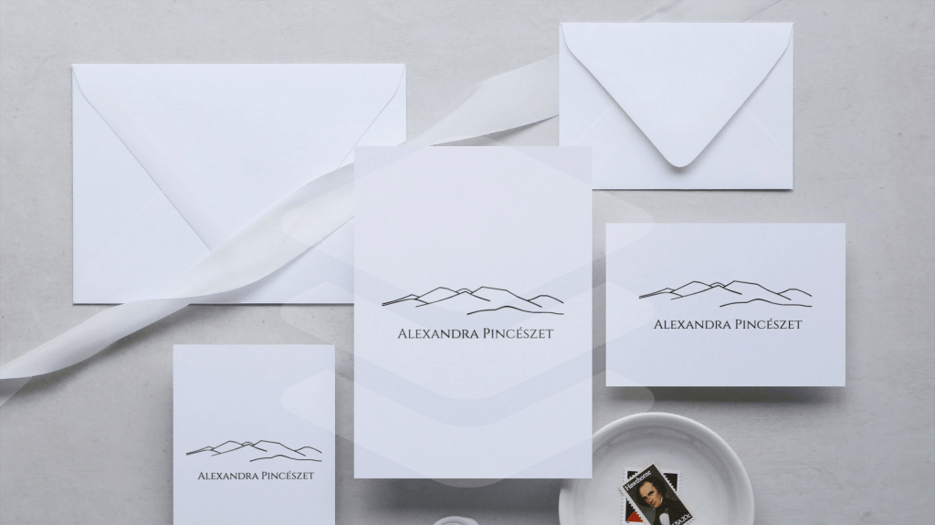 Alexandra Pincészet Mockuup