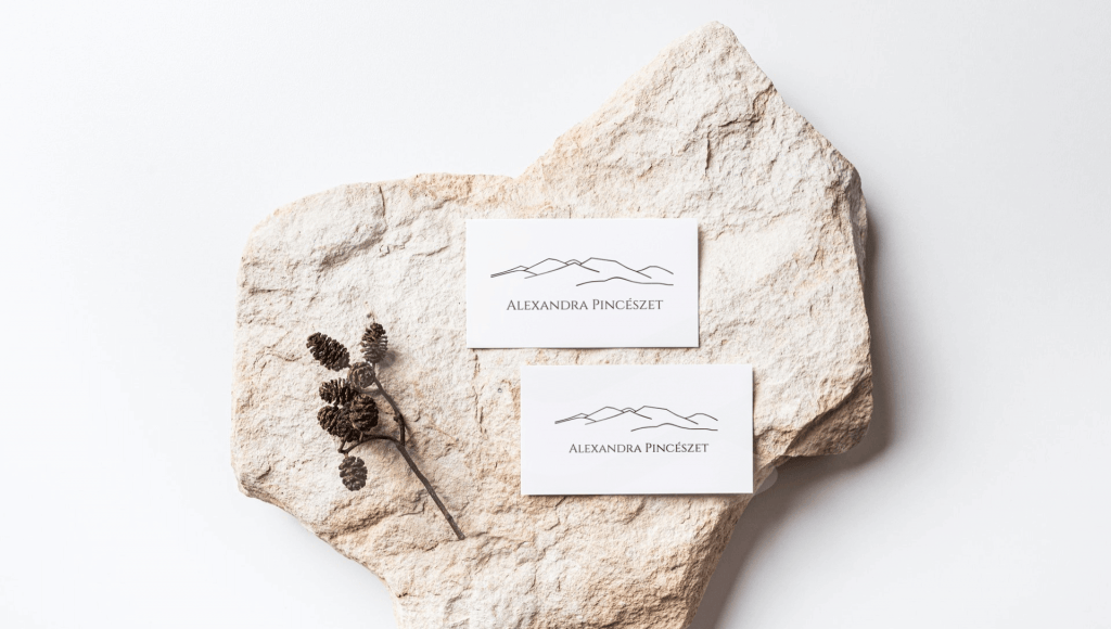 Alexandra Pincészet Mockuup