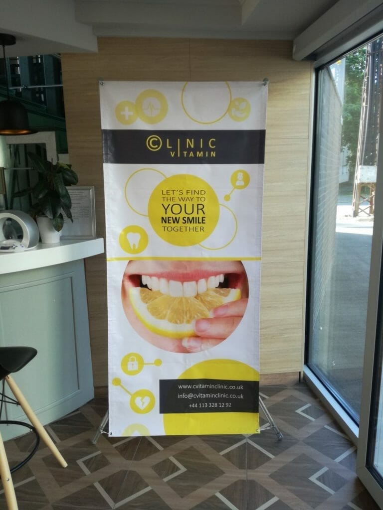 Cvitamin Klinika rollup