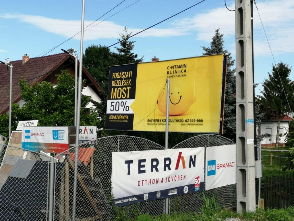 Cvitamin Klinika Óriásplakát