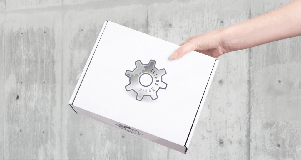 JElena Kepic logó mockup