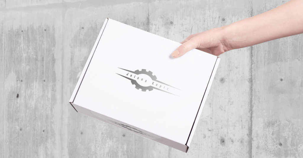 JElena Kepic logó mockup