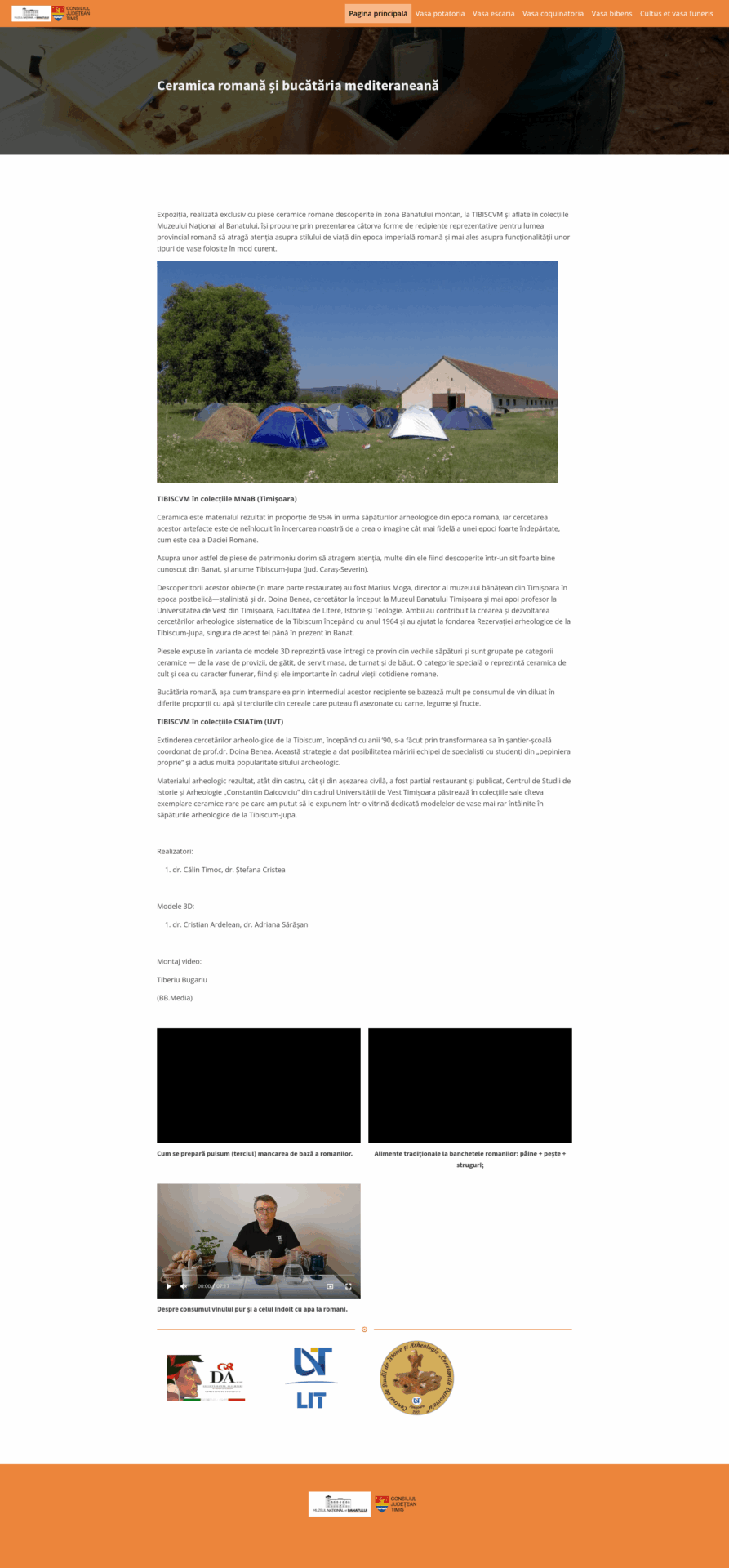 Ceramica MNaB weboldal fejlesztés