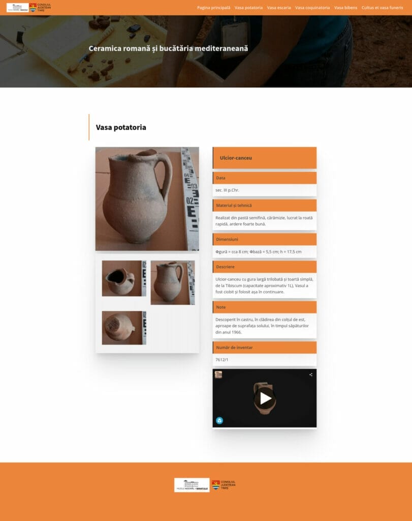 Ceramica Romana weboldal fejlesztés