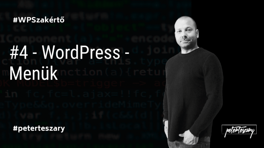 #4 – WordPress Tutorial – Menük