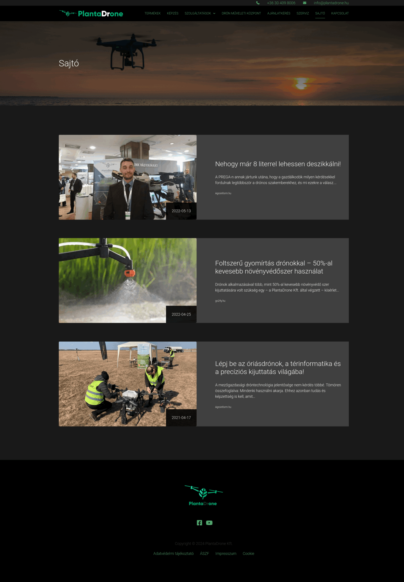 Plantadrone Weboldal Re-design 5-min