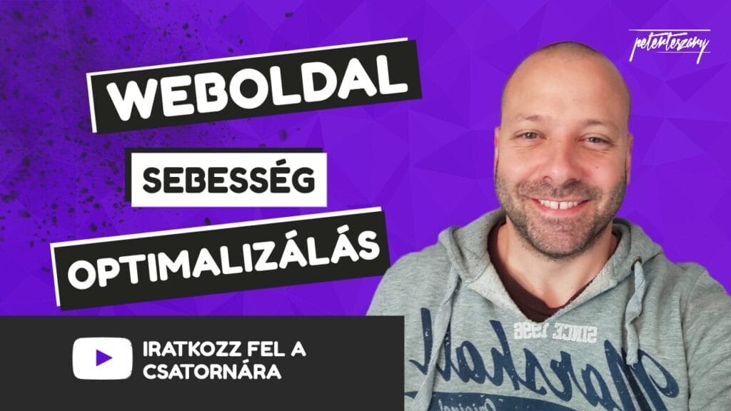 01 – Weboldal Sebesség Optimalizálása #wp101