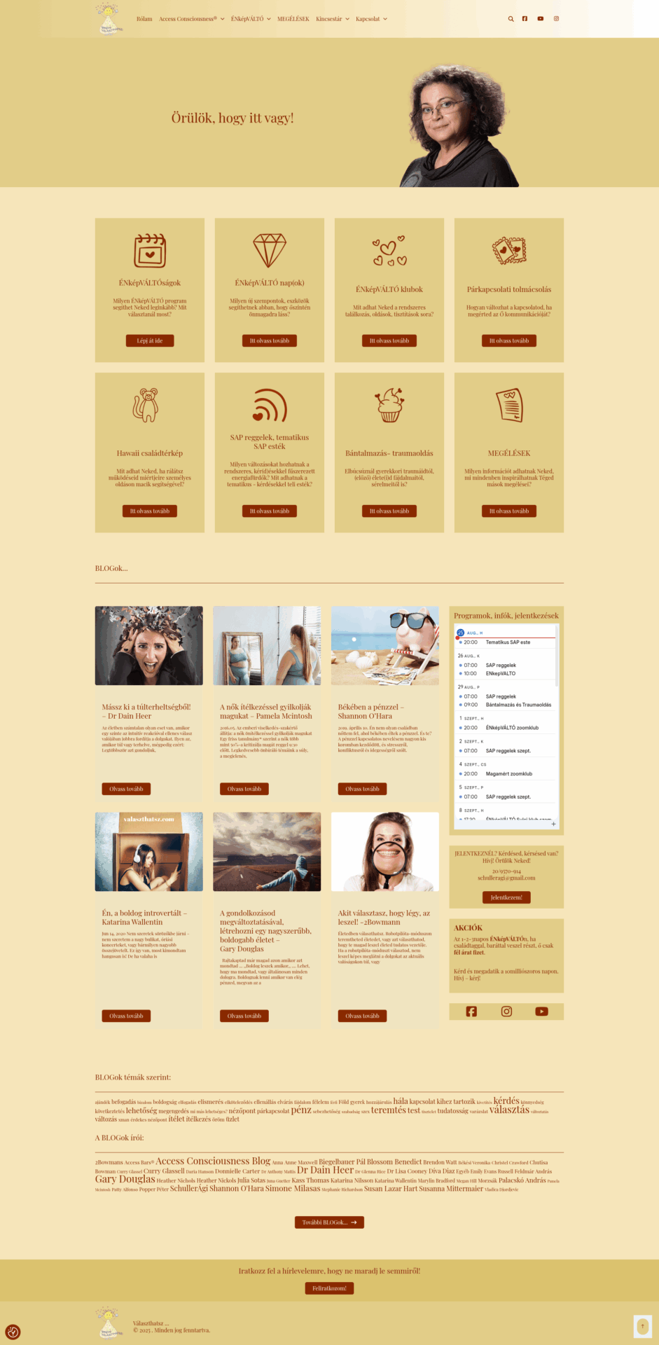 A valaszthatsz.com weboldal fejlesztése